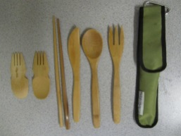 To-go Ware cutlery and Bambu spork